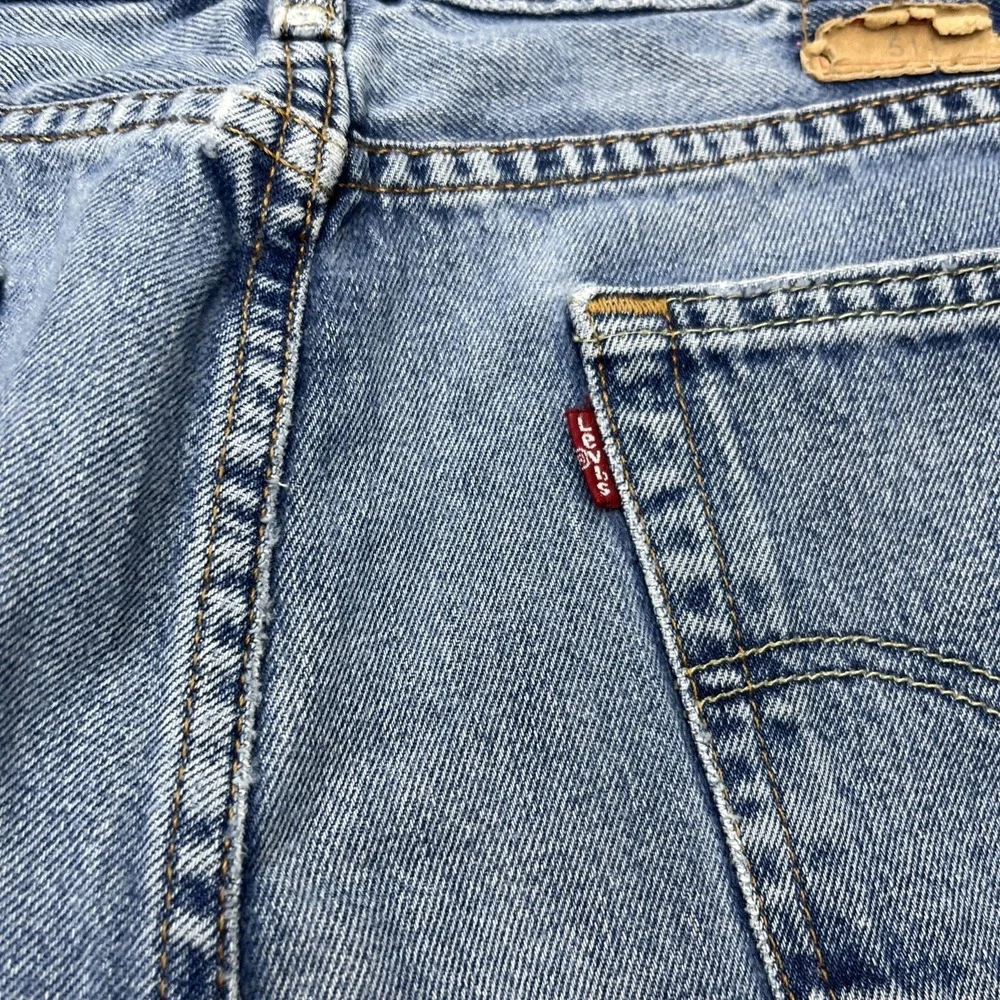 Levi's 514 Straight Leg Blue Denim Jeans Mens 32x34